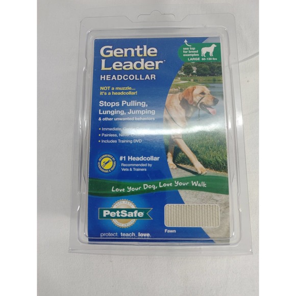 Petsafe Dog Quiclk Release Gentle Leader Head Collar Large NEW - Picture 2 of 2